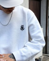 【CALEE】 HIGH GAUGE DOUBLE KNIT CREW NECK SW