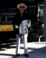 【exodus】 SHAGGY DOUBLE SMOKING JACKET