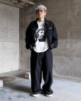 【COOTIE PRODUCTIONS】Cotton Serge Trucker Jacket & Extra Baggy Pants