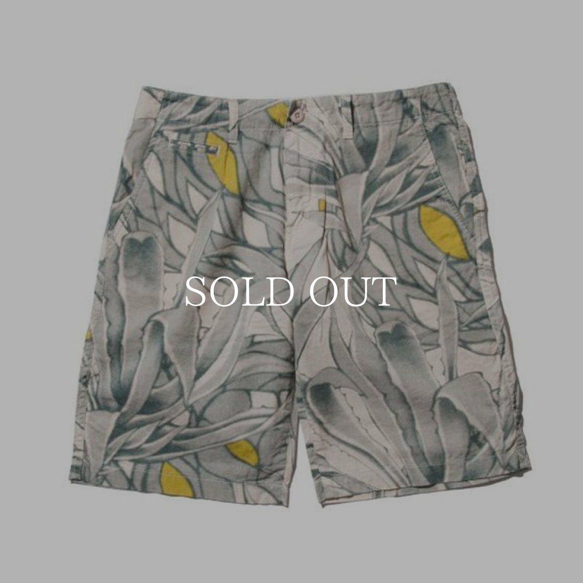 画像2: Back Channel / PLANTS LINEN SHORTS (2)