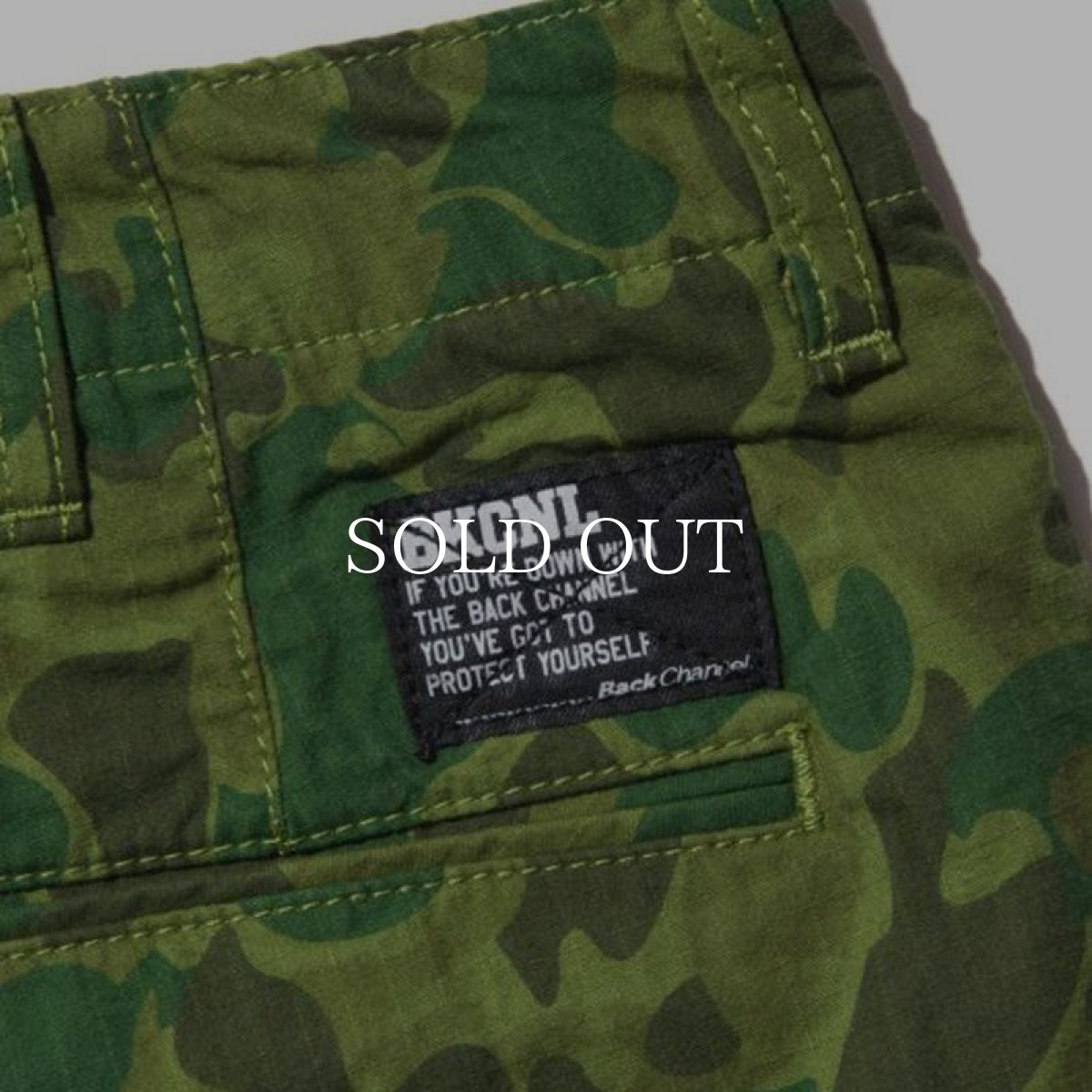 画像5: Back Channel / RIPSTOP DUCK CAMO SHORTS (5)
