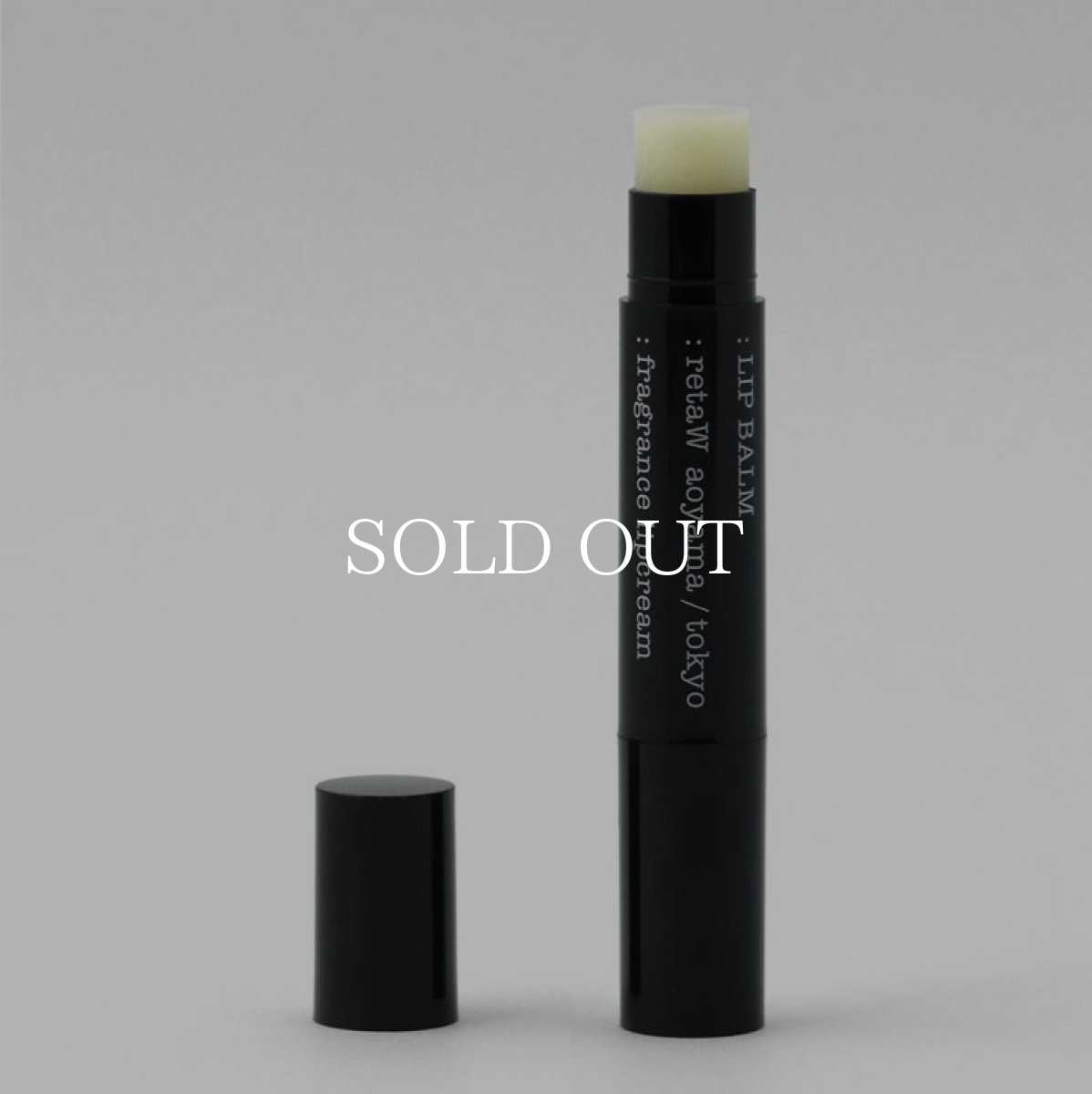 画像1: retaW   lip balm fragment design black (1)