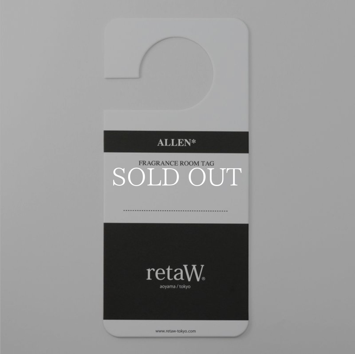 画像1: retaW   room tag ALLEN (1)