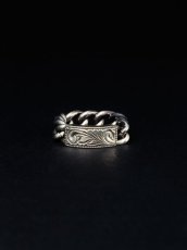画像1: ANTIDOTE BUYERS CLUB   Engraved ID Ring (Silver) (1)