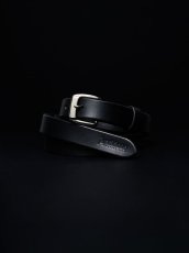 画像1: ANTIDOTE BUYERS CLUB   Narrow Harness Leather Belt (Black) (1)