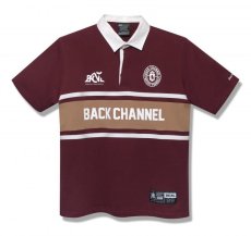 画像1: Back Channel  RUGBY H/S SHIRT (WINE) (1)