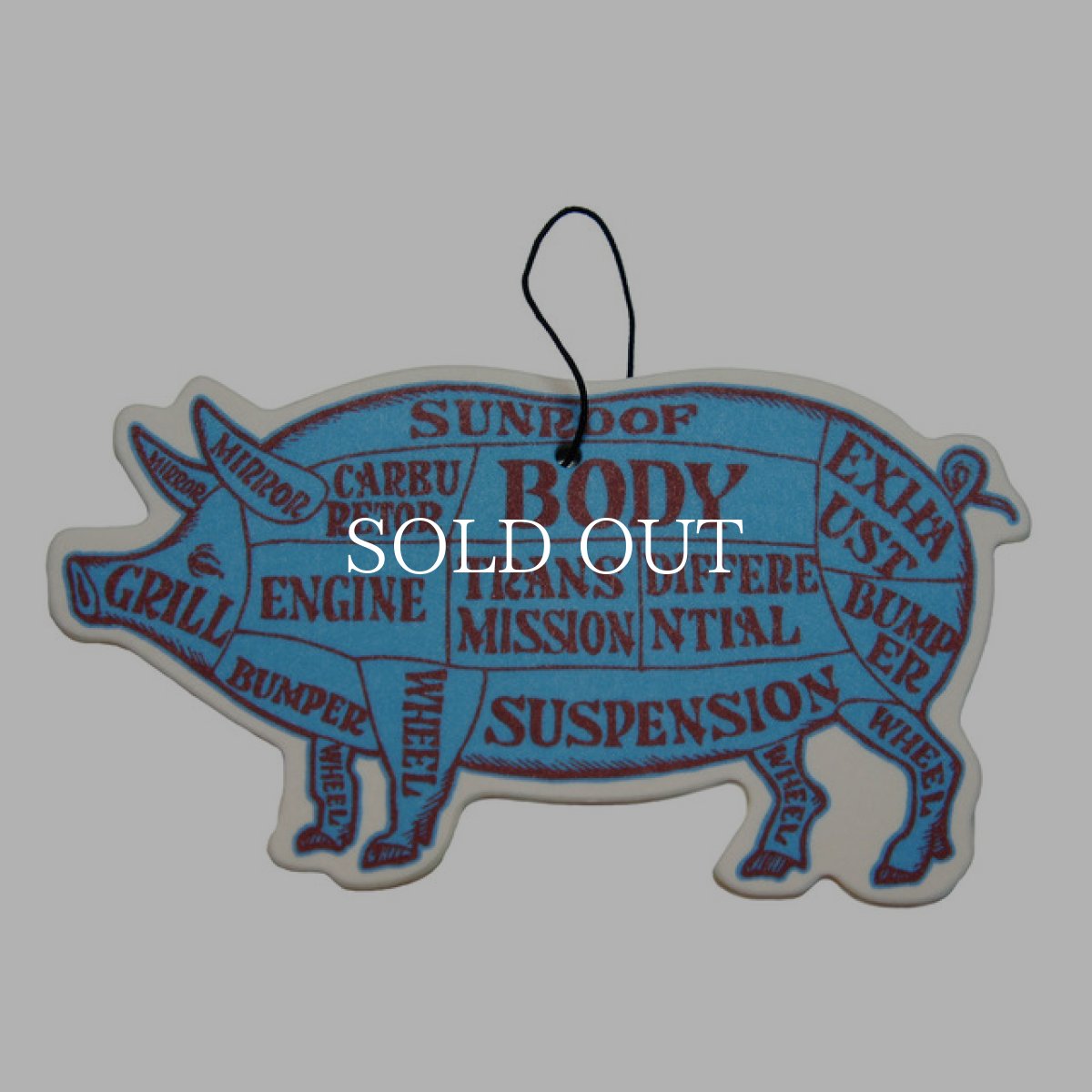 画像1: PORKCHOP GARAGE SUPPLY  AIR FRESHENER (8 BALL) (1)
