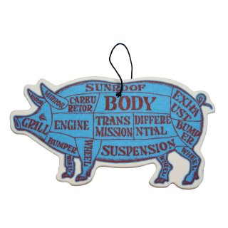 ポークチョップ porkchop ディスプレイ サングラスホルダー PORKCHOP GARAGE SUPPLY - PORKCHOP CIRCLE STICKER (BLACK