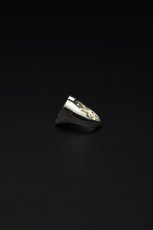 画像2: ANTIDOTE BUYERS CLUB    Engraved Heart Ring (Silver) (2)