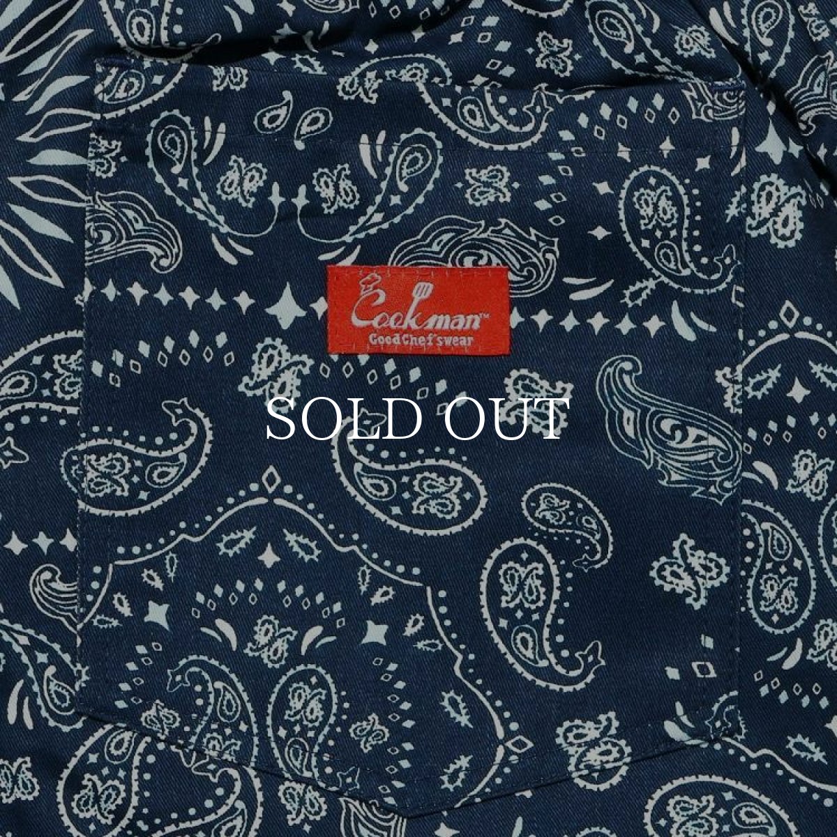 画像6: COOKMAN  Chef Pants Paisley (Navy) (6)