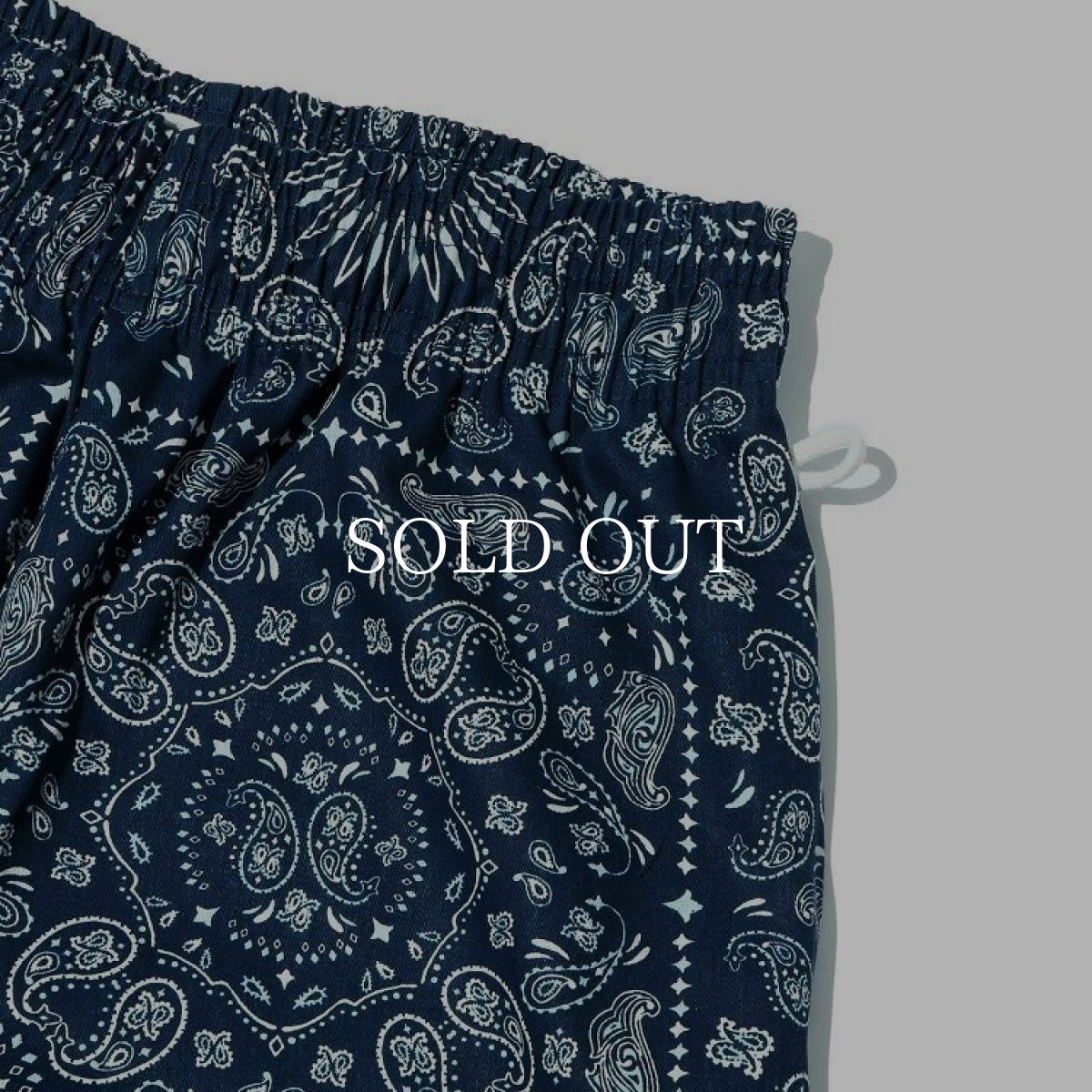 画像8: COOKMAN  Chef Pants Paisley (Navy) (8)