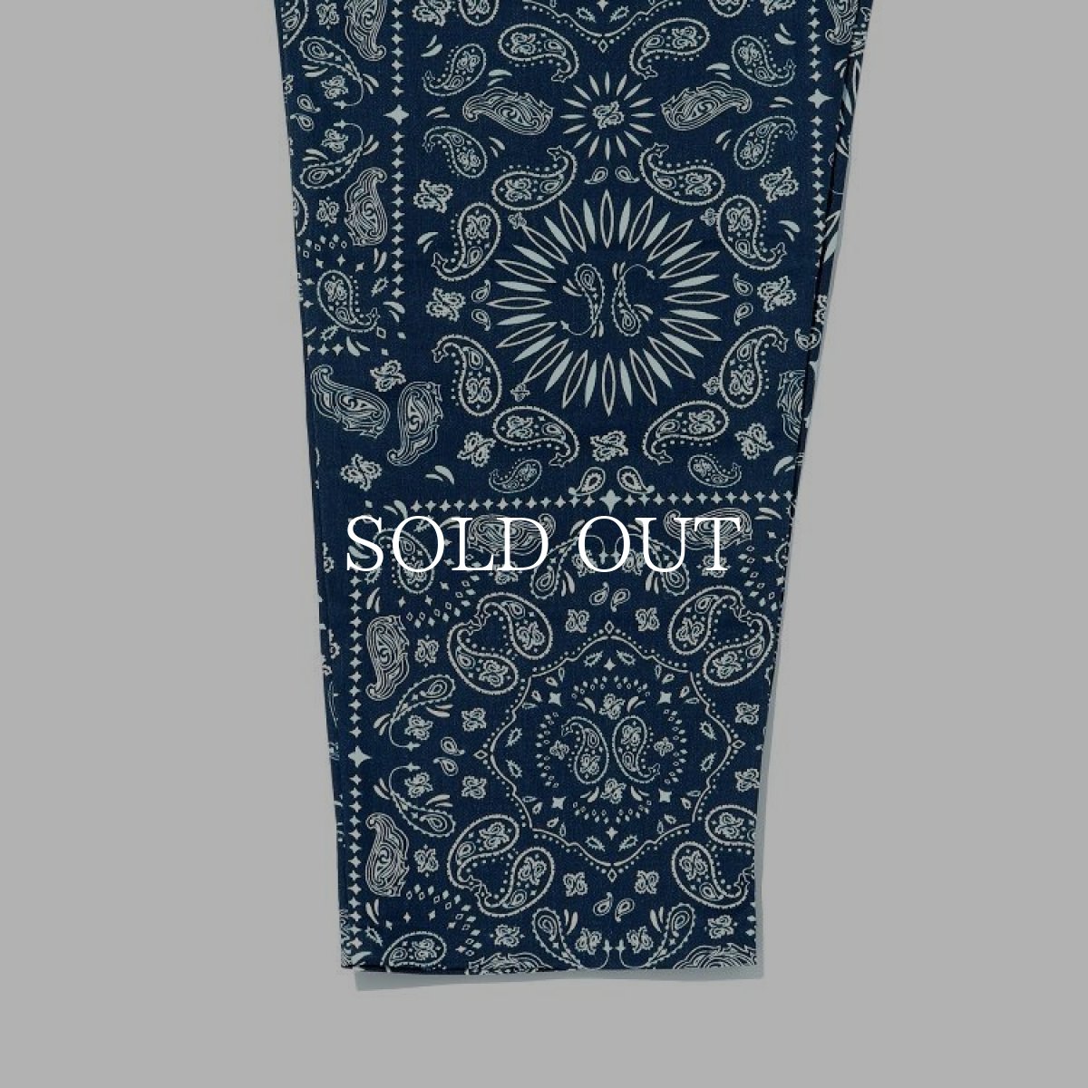 画像3: COOKMAN  Chef Pants Paisley (Navy) (3)