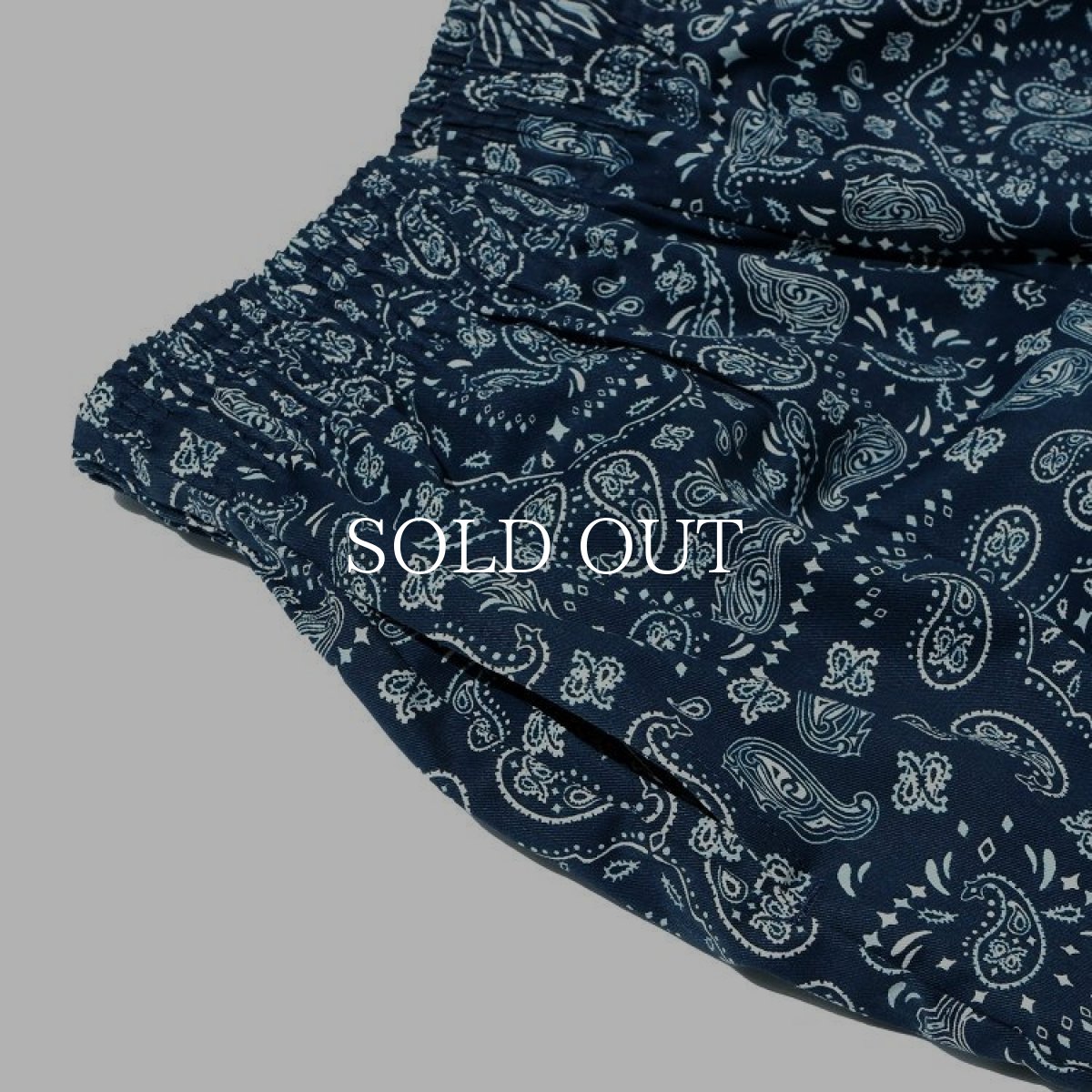 画像9: COOKMAN  Chef Pants Paisley (Navy) (9)