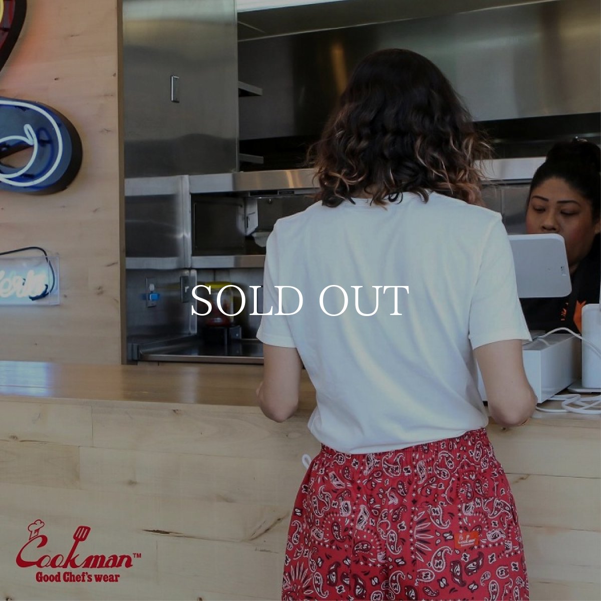 画像10: COOKMAN  Chef Pants Paisley (Red) (10)