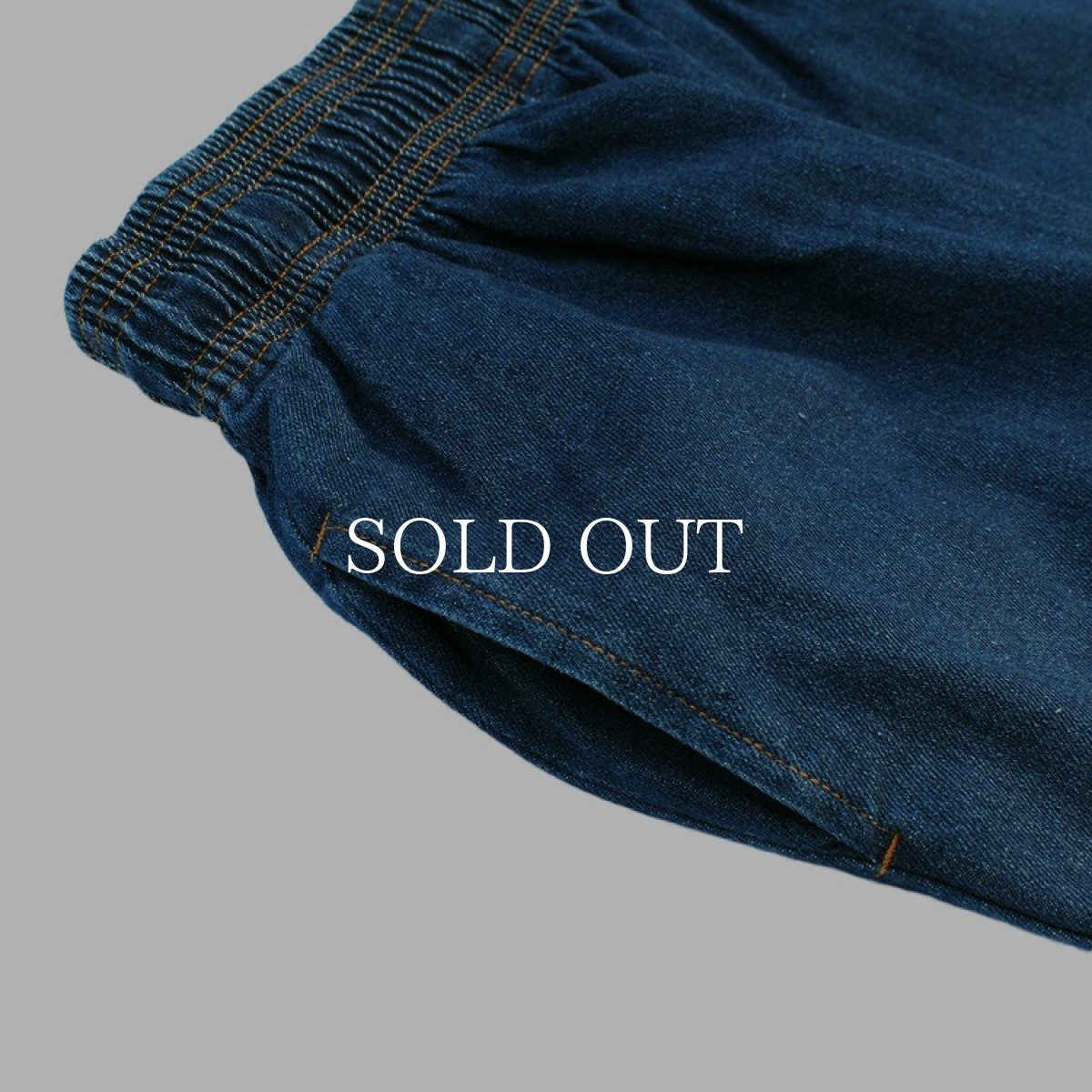 画像8: COOKMAN  Chef Pants Big Denim (Navy) (8)