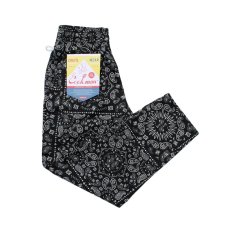 画像1: COOKMAN  Chef Pants Paisley (Black) (1)