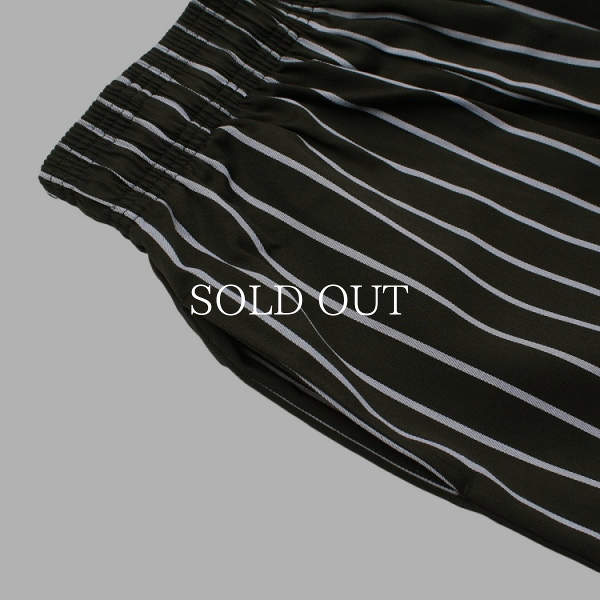 画像9: COOKMAN  Chef Pants Stripe (Black) (9)