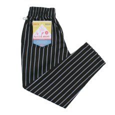 画像1: COOKMAN  Chef Pants Stripe (Black) (1)