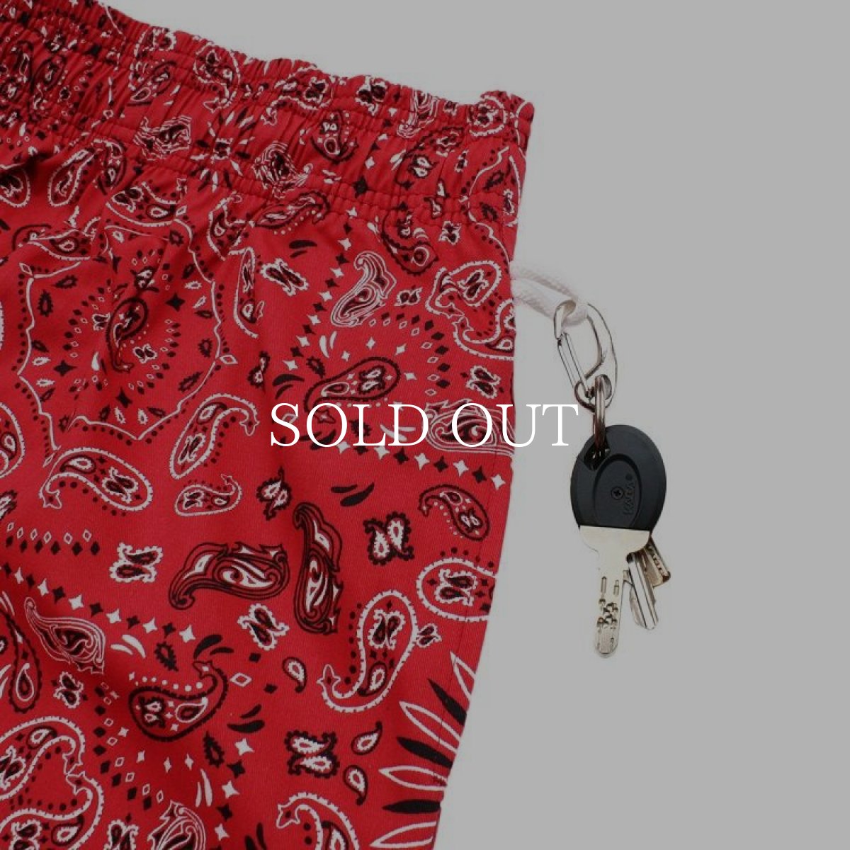 画像8: COOKMAN  Chef Pants Paisley (Red) (8)