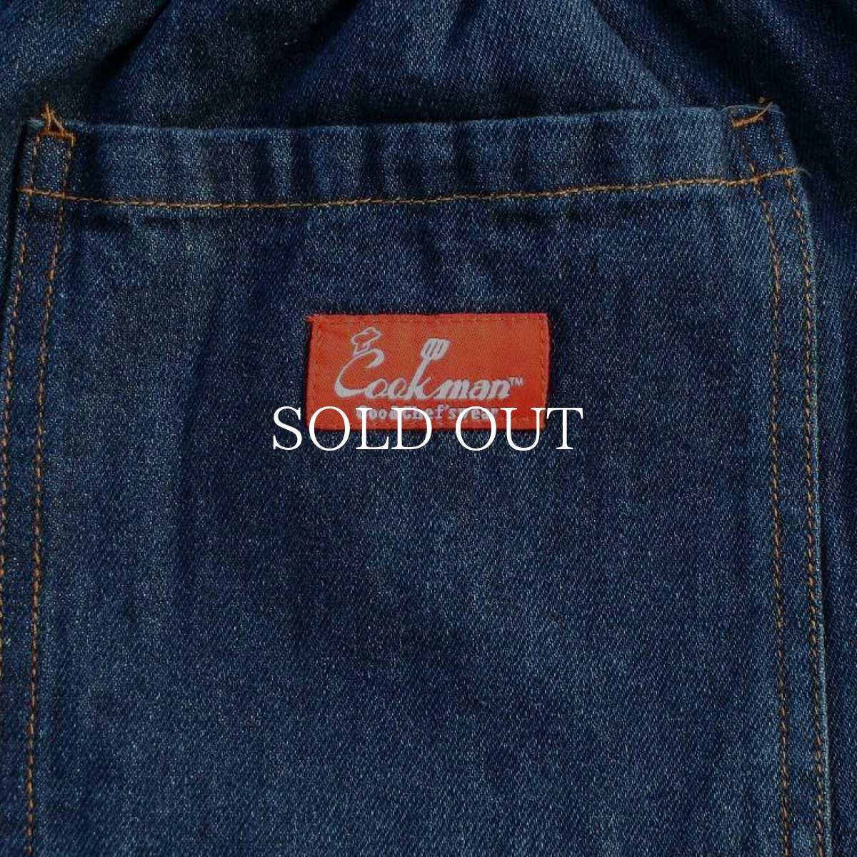 画像5: COOKMAN  Chef Pants Big Denim (Navy) (5)