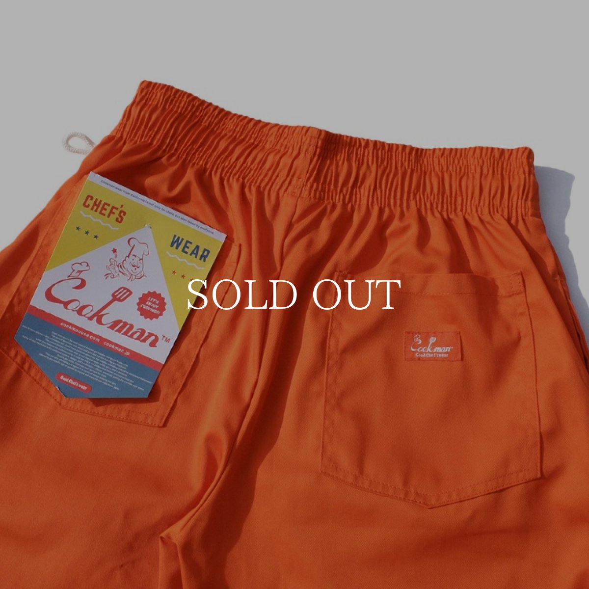 画像5: COOKMAN  Chef Pants (Orange) (5)