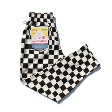 画像1: COOKMAN  Chef Pants Checker (Black) (1)