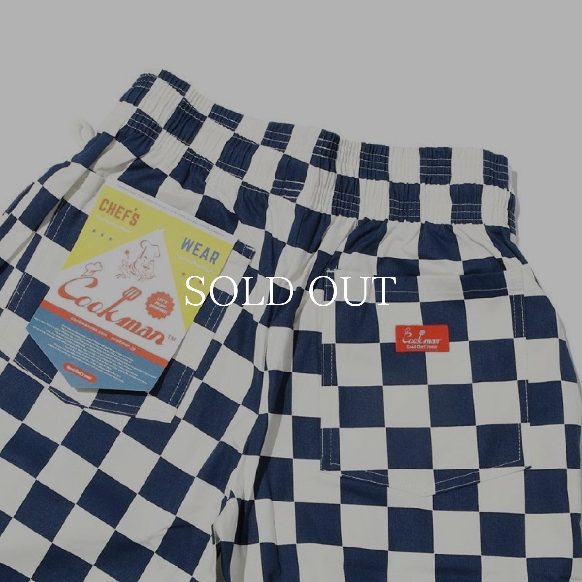 画像5: COOKMAN  Chef Pants Checker (Navy) (5)