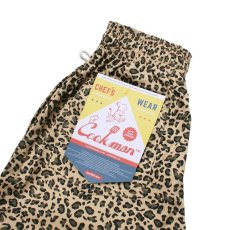 画像4: COOKMAN  Chef Pants Leopard (Beige) (4)