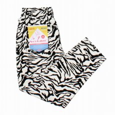 画像1: COOKMAN  Chef Pants ZEBRA (White) (1)