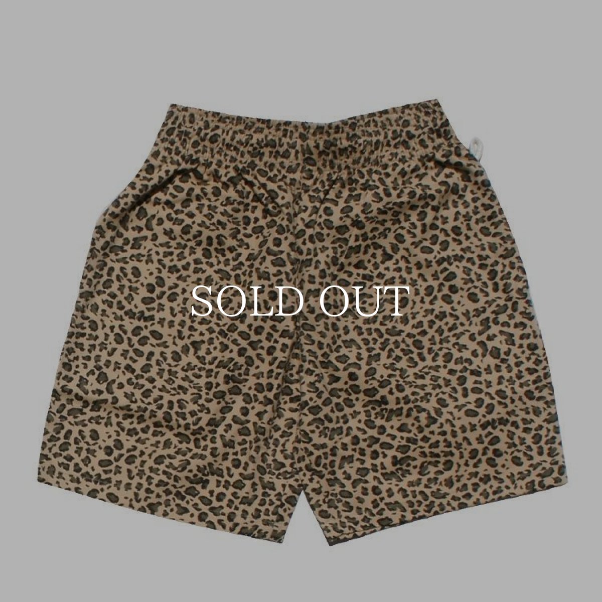 画像2: COOKMAN  Chef Short Pants Leopard (Beige) (2)