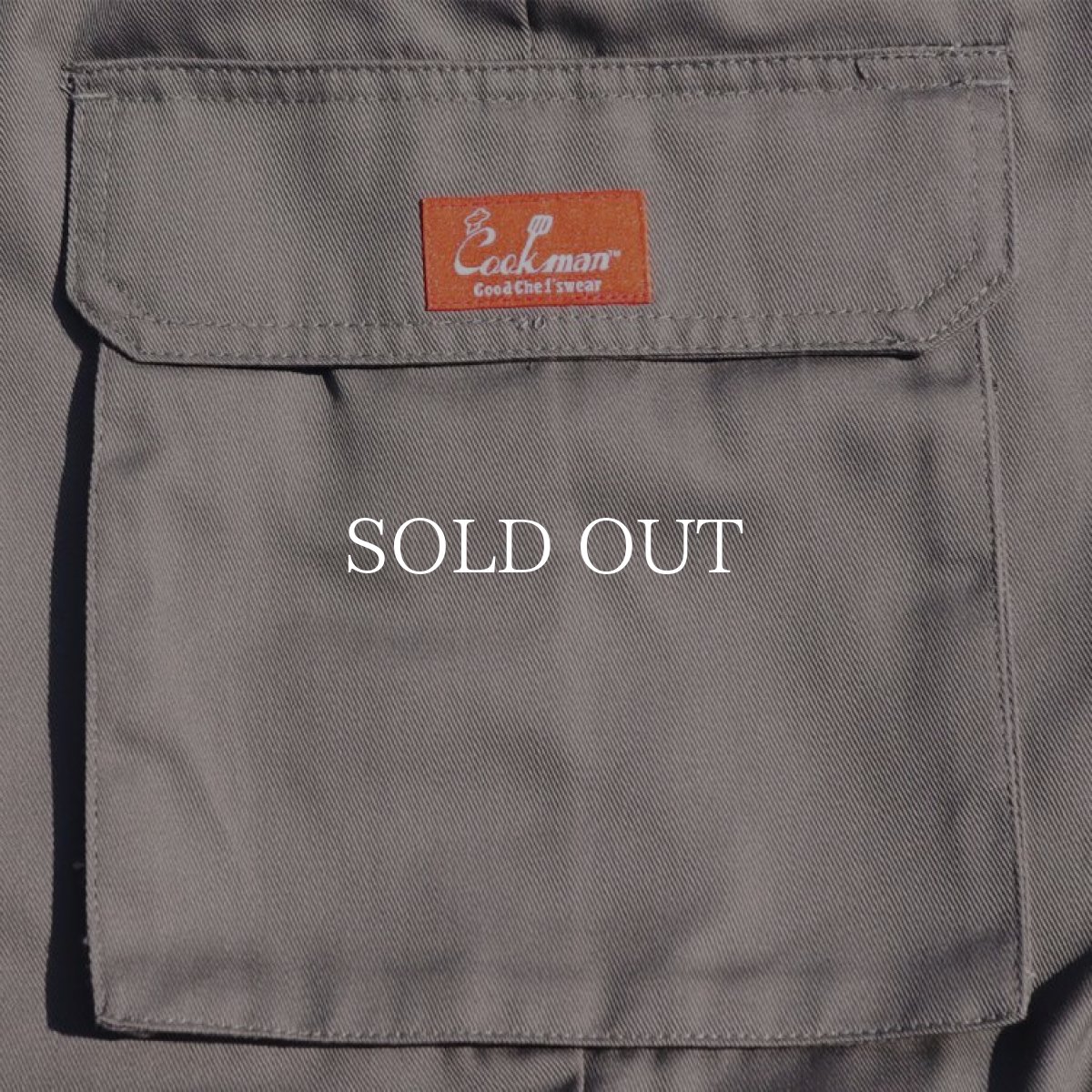 画像8: COOKMAN  Chef Cargo Pants (Gray) (8)