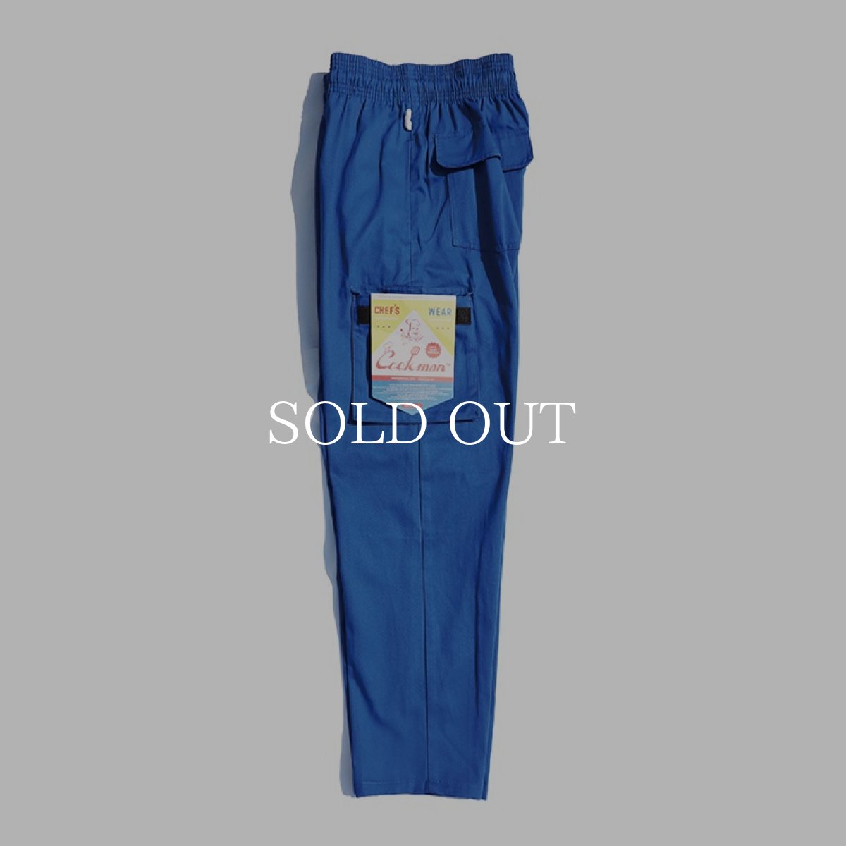 画像2: COOKMAN  Chef Cargo Pants (DeepBlue) (2)