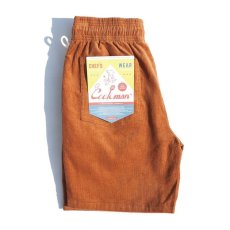 画像1: COOKMAN  Chef Short Pants Corduroy (Brown) (1)