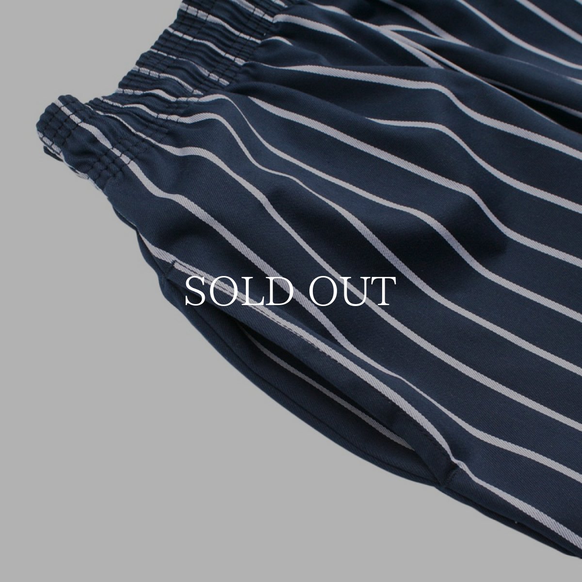 画像8: COOKMAN  Chef Short Pants Stripe (Navy) (8)