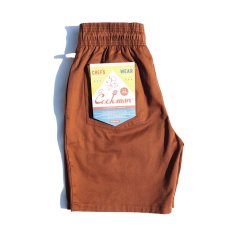 画像1: COOKMAN  Chef Short Pants Chocolate (Brown) (1)