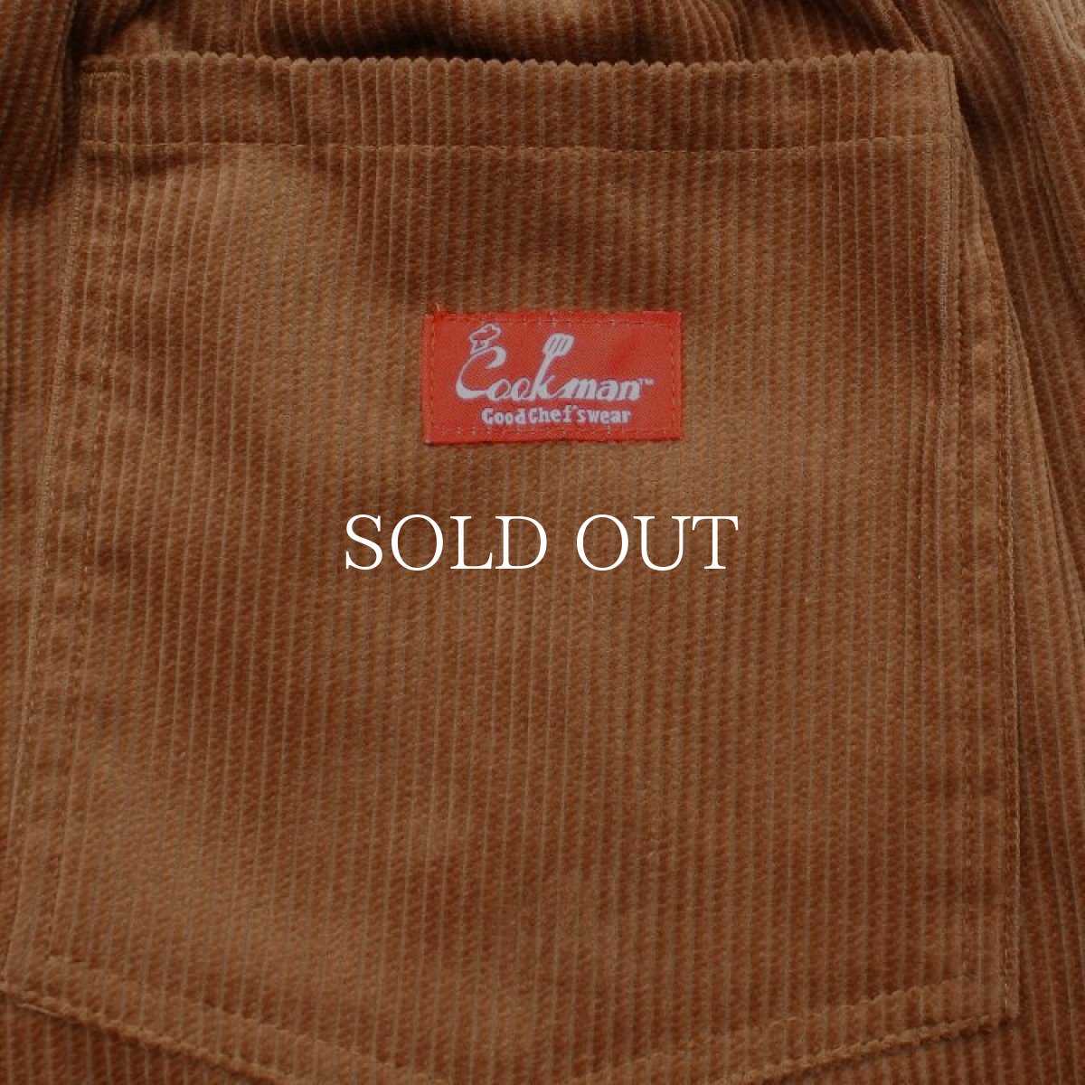 画像5: COOKMAN  Chef Short Pants Corduroy (Brown) (5)