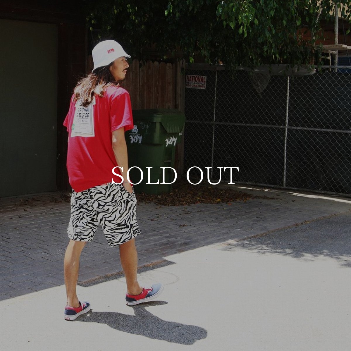 画像9: COOKMAN  Chef Short Pants Zebra (White) (9)