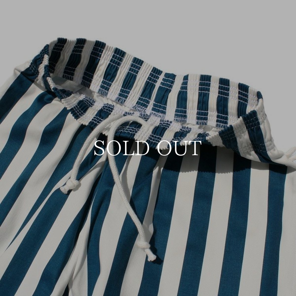 画像7: COOKMAN  Chef Pants Wide Stripe (Navy) (7)