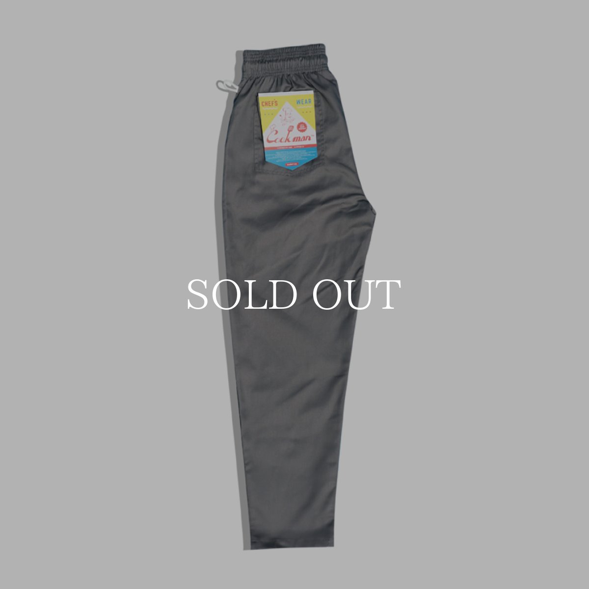 画像2: COOKMAN  Chef Pants (Gray) (2)