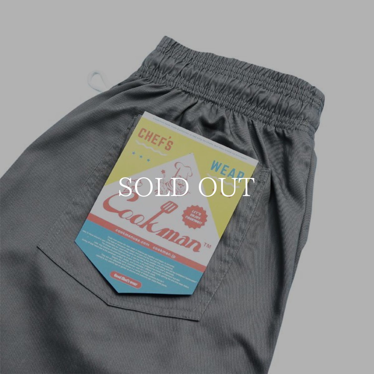 画像4: COOKMAN  Chef Pants (Gray) (4)