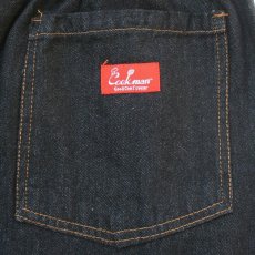 画像6: COOKMAN  Chef Pants Big Denim (Black) (6)