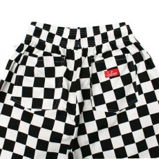 画像3: COOKMAN  Chef Short Pants Checker  (Black) (3)