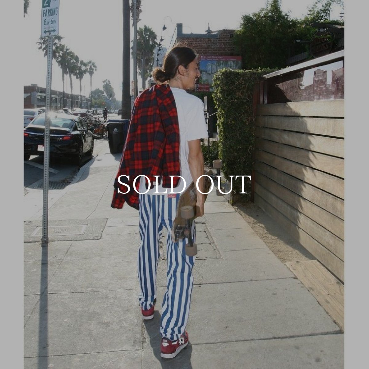 画像11: COOKMAN  Chef Pants Wide Stripe (Navy) (11)