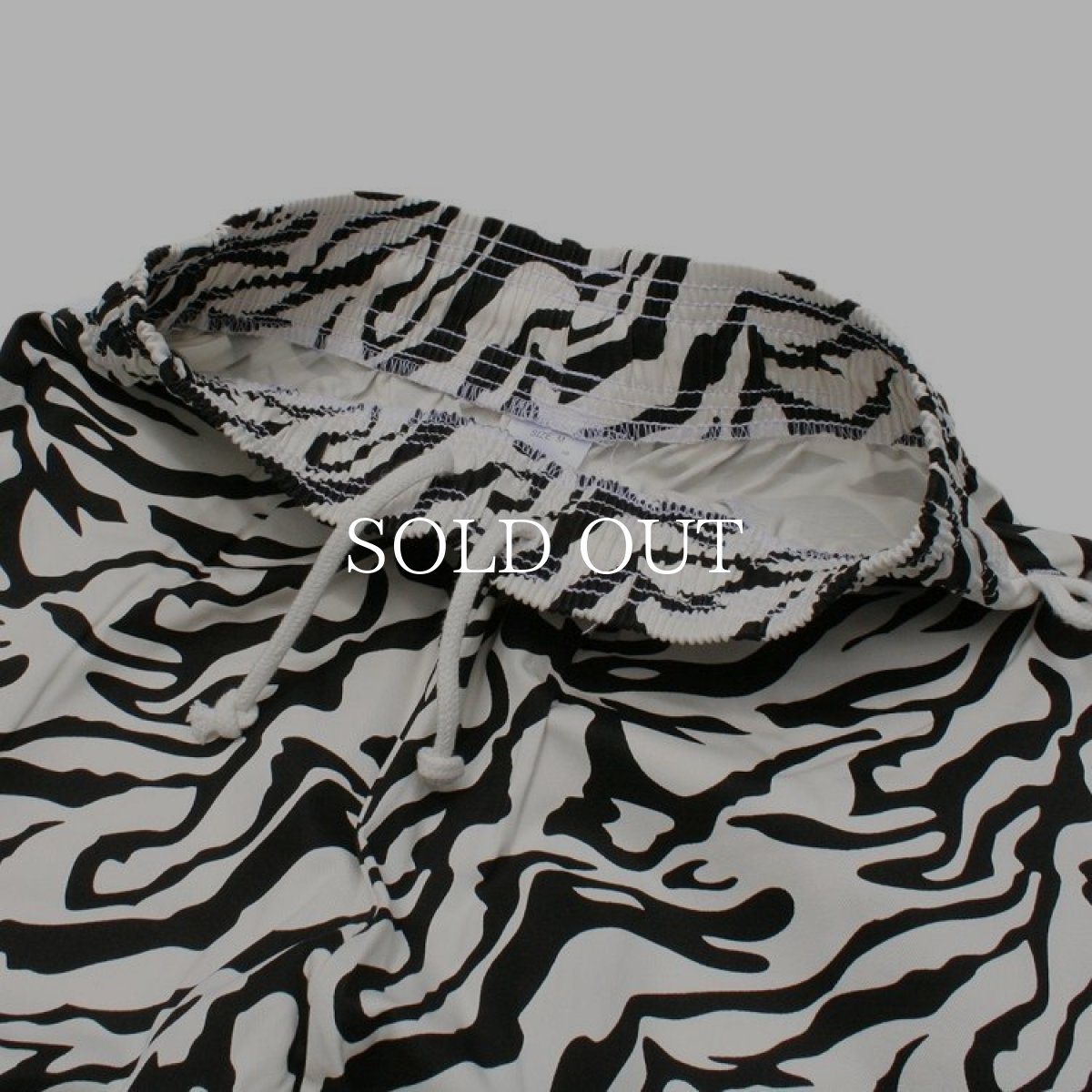 画像6: COOKMAN  Chef Short Pants Zebra (White) (6)