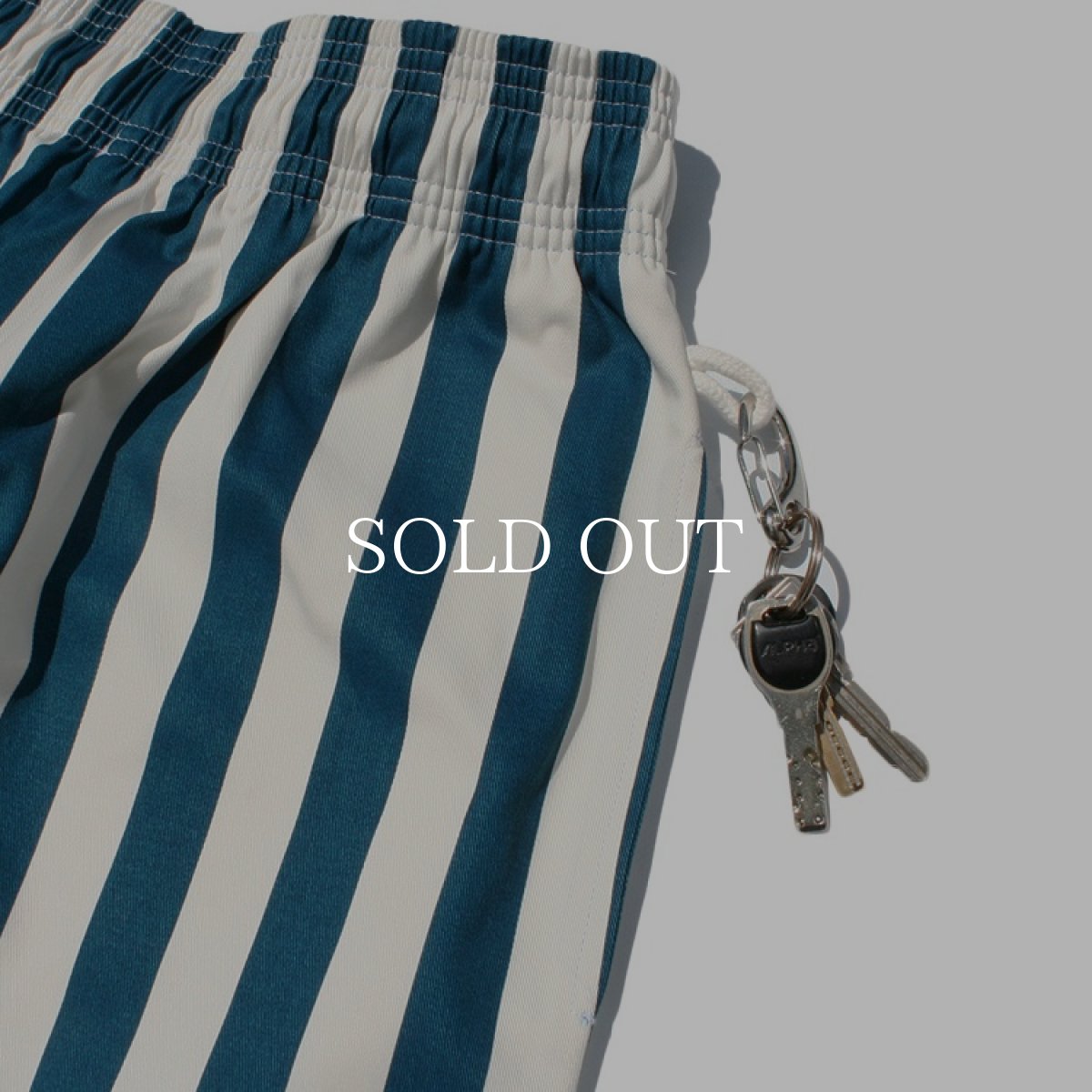 画像8: COOKMAN  Chef Pants Wide Stripe (Navy) (8)