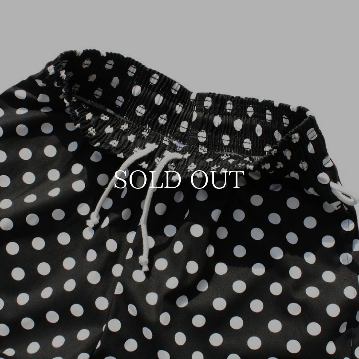 画像7: COOKMAN  Chef Short Pants Dots (Black) (7)