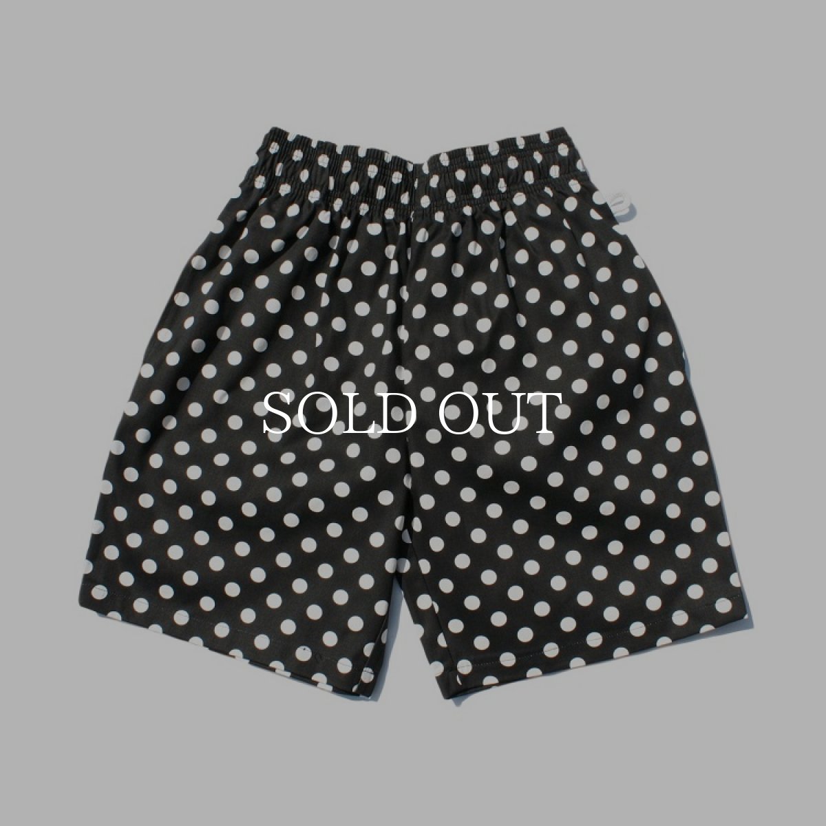 画像2: COOKMAN  Chef Short Pants Dots (Black) (2)