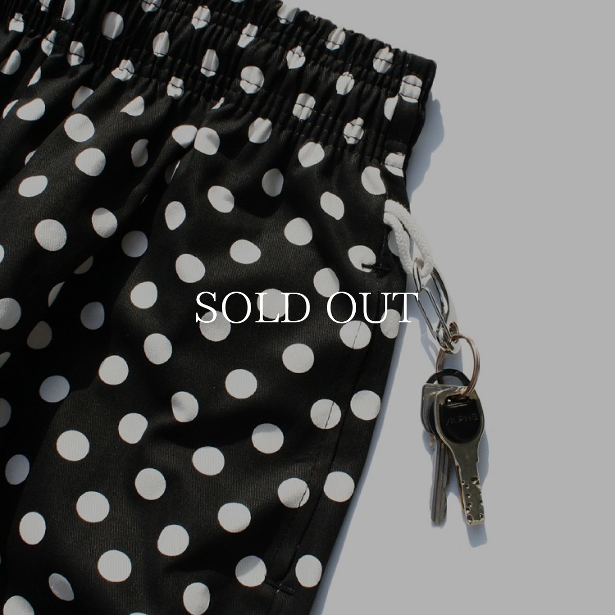 画像8: COOKMAN  Chef Short Pants Dots (Black) (8)