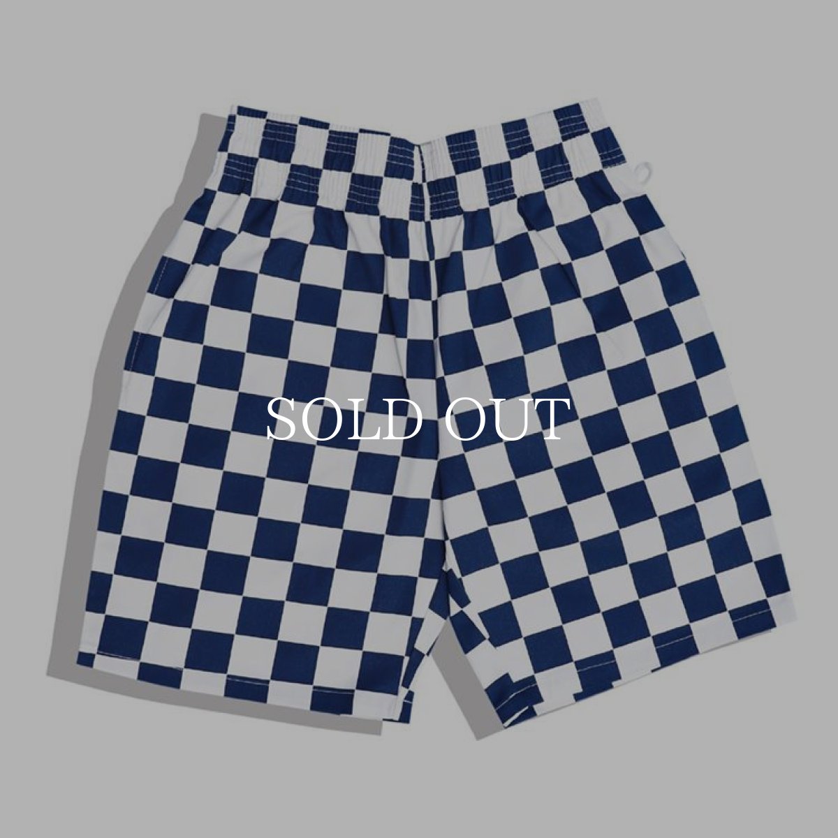 画像2: COOKMAN  Chef Short Pants Checker  (Navy) (2)