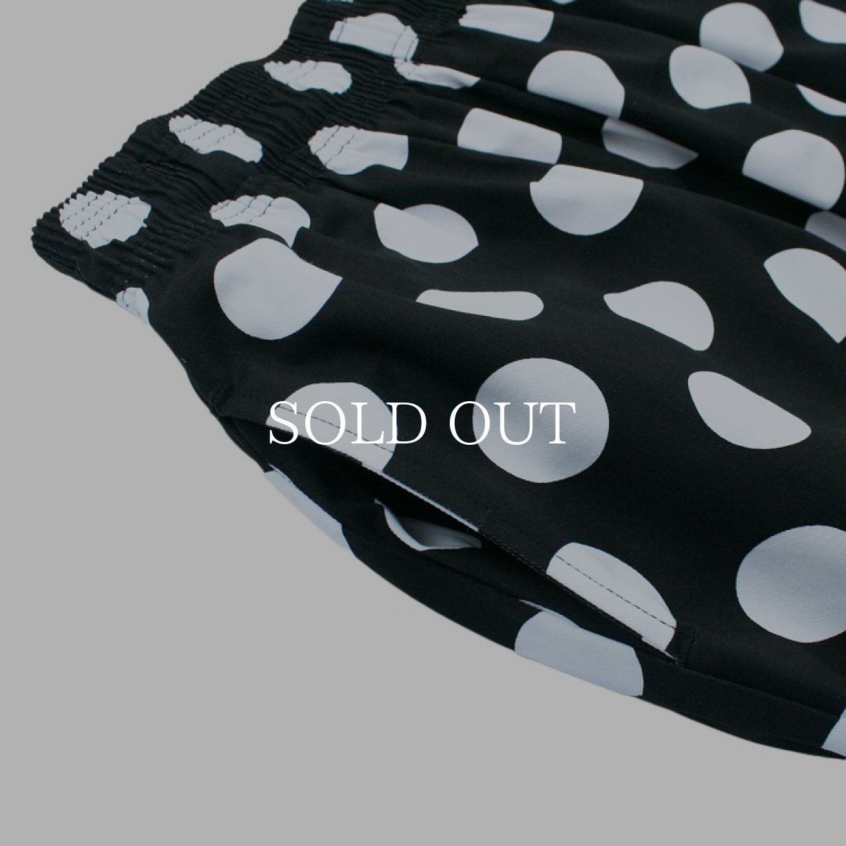 画像8: COOKMAN  Chef Short Pants Big dots (Black) (8)